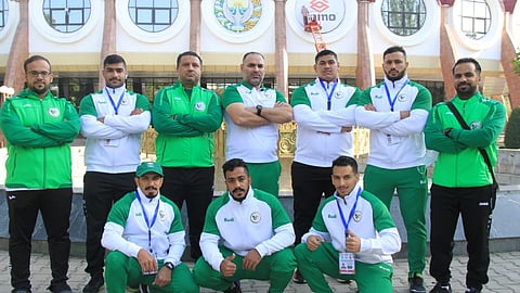 المنتخب السعودي لرفع الأثقال يشارك في بطولة آسيا للكبار