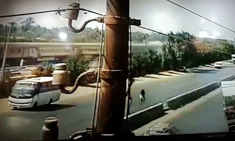 مصر.. مقطع يوثق لحظة وقوع حادث قطار القليوبية