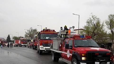 مقتل 10 وإصابة 24 جراء حريق العشرات من صهاريج الوقود في أفغانستان