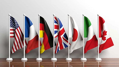 للمرة الأولى منذ عامين.. وزراء من مجموعة السبع يلتقون في لندن