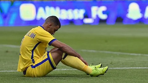 حمد الله يغيب عن قائمة النصر في مواجهة الفيصلي