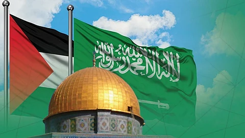 وزير الخارجية لنظيره الفلسطيني: المملكة تدين ممارسات الاحتلال غير الشرعية