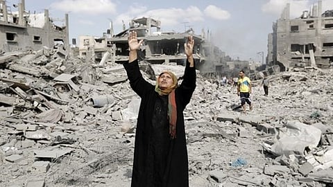 42 ألف فلسطيني نزحوا عن منازلهم في غزة بسبب العدوان الإسرائيلي