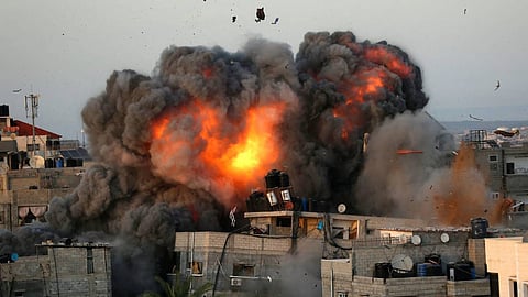 زعماء مصر وفرنسا والأردن يتفقون على إطلاق مبادرة إنسانية في غزة