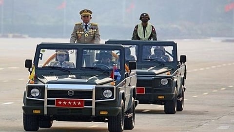 المجلس العسكري في ميانمار يرسل وفدًا لروسيا بقيادة قائد القوات الجوية