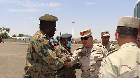 بالصور.. قوات مصرية برية ومقاتلات جوية تصل السودان استعدادًا لـ«حماة النيل»