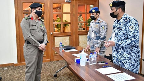 اللواء الميمان يتفقد لجان القبول والتسجيل بكلية الملك فهد الأمنية