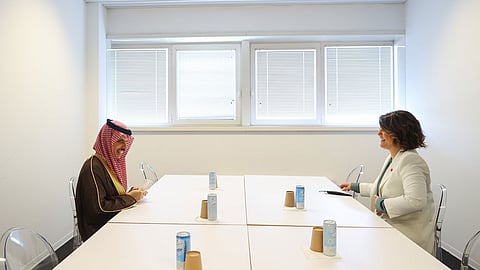 «لقاء روما» يجمع الأمير فيصل بن فرحان ووزيرة خارجية ليبيا