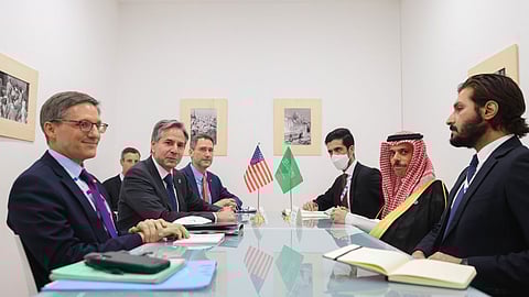 دعم إيران للإرهاب يتصدَّر لقاء الأمير فيصل بن فرحان ونظيره الأمريكي