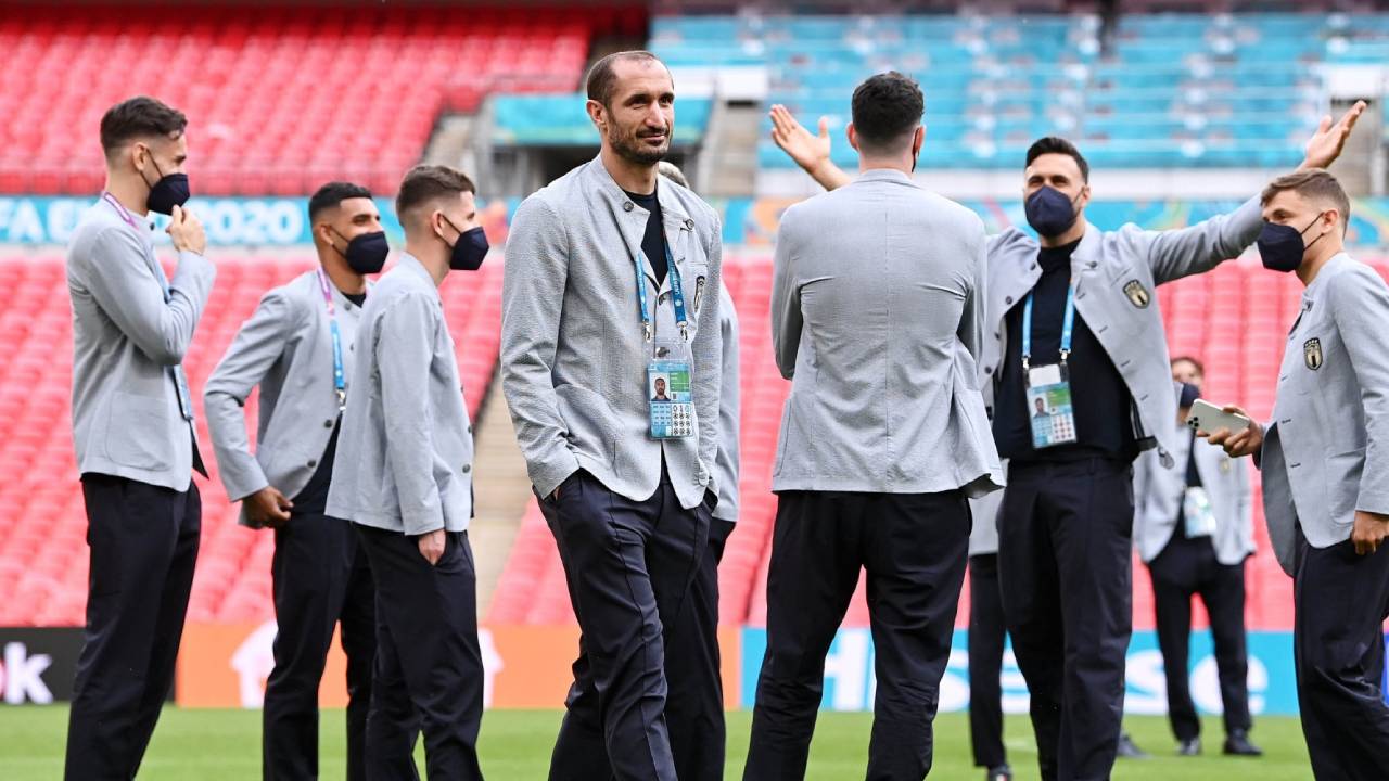 كيليني يتأهب لتكرار سيناريو 2016 أمام لوكاكو في «يورو 2020»