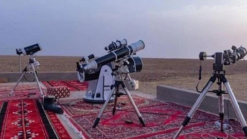 تعذر رؤية هلال شهر ذي الحجة في مرصد تمير