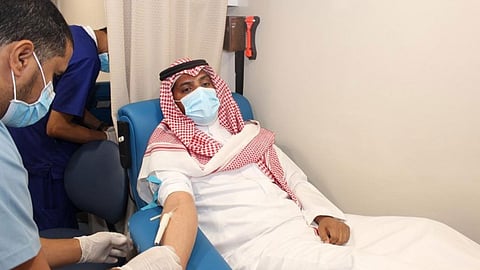 «الموارد البشرية» تدشن حملة التبرع بالدم في الحدود الشمالية