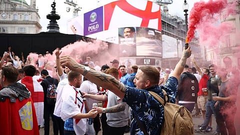 اعتقال 49 شخصًا وإصابة 19 شرطيًا بلندن بسبب يورو 2020