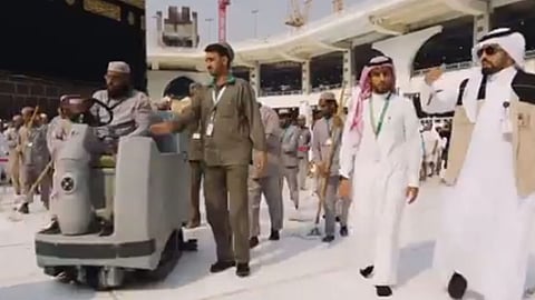 فيديو يسجل مميزات سوار «نُسك» الذكي.. و«توكلنا»: يستعرض صحة الحجاج