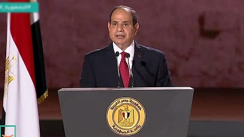 السيسي: أمن مصر القومي خط أحمر لا يمكن اجتيازه