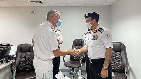 قائد القوات البحرية السعودية يحضر اختتام مؤتمر لقوات 34 دولة بالبحرين