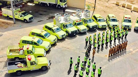 نصائح وتحذيرات من «الدفاع المدني» بسبب العواصف الرملية