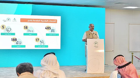 المشاركون بالمؤتمر الصحفي لموسم الحج: نجاح خطط التصعيد والتفويج