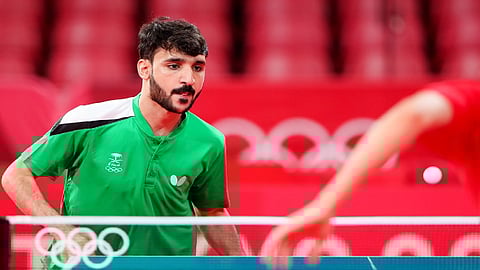 بالصور.. الخضراوي يودع منافسات كرة الطاولة بالدورة الأولمبية