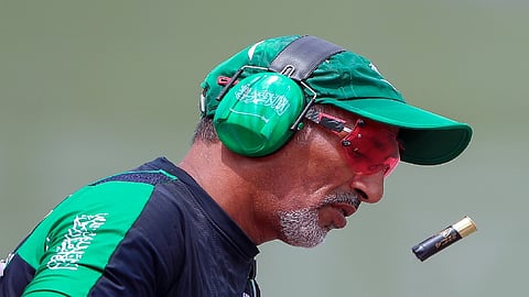 بالصور.. الرامي المطيري يختتم استعداداته لبدء مشاركته في الدورة الأولمبية