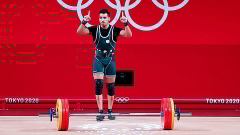 سراج آل سليم يكتفي بالمركز الخامس في رفع الأثقال بأولمبياد طوكيو
