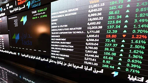 5 شركات تتصدر «الأكثر ارتفاعًا» بسوق الأسهم السعودية
