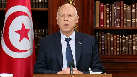 الرئيس التونسي: لم أحل البرلمان وجمدت أعماله تطبيقًا للدستور