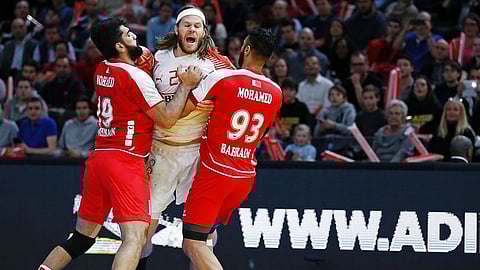 يد الدنمارك تقسو على البحرين في طوكيو 2020