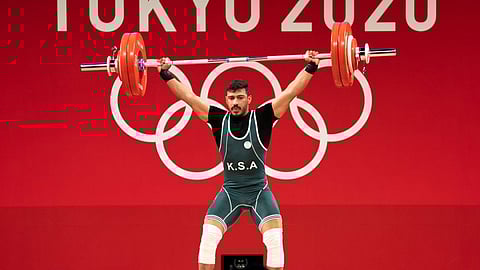 بالصور.. الإصابة تُنهى مشوار الرباع آل حميد في طوكيو 2020