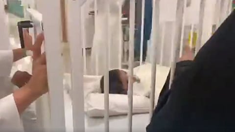 بالفيديو.. اللقطات الأخيرة قبل إجراء عملية الفصل للتوأم الطفيلي اليمني