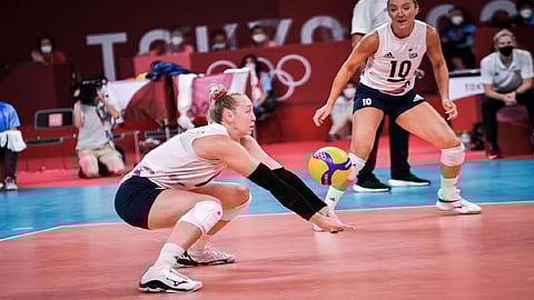 طائرة سيدات روسيا تفوز على أمريكا بأولمبياد طوكيو