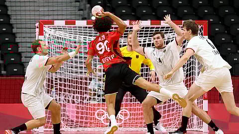 كوماندوز اليد المصري يهزم الألمان ويعبر إلى نصف نهائي طوكيو