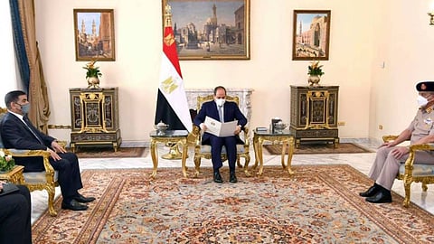السيسي يؤكد دعم مصر للعراق في مكافحة الإرهاب