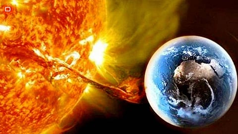 انفجار شمسي يضرب الأرض الإثنين.. هل هو نهاية العالم؟