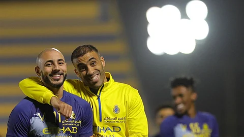مهاجم النصر عبدالرزاق حمد الله يودِّع نور الدين أمرابط بـ«كلمات مؤثرة»