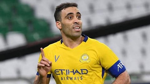 عبدالرزاق حمدالله يحتفي بذكرى انضمامه إلى النصر