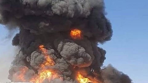 قتيل و9 مصابين جراء انفجار عند مدخل مدينة أعزاز السورية