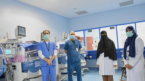 مواطنة أربعينية تنجب 3 توائم في مستشفى حراء بمكة