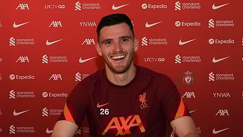 بالفيديو.. ليفربول يؤمِّن بقاء روبرتسون حتى صيف 2026