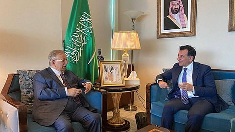 «المعلمي» ومندوب الأردن يبحثان أهم قضايا الساحة الدولية بالأمم المتحدة