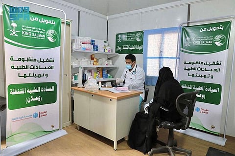 KSrelief Mobile Medical Clinics in Walan Camp Continue Providing Treatment Services during One Week