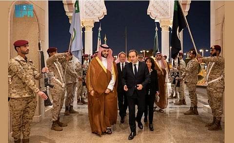 Saudi, French Defense Ministers Discuss Gaza Developments
