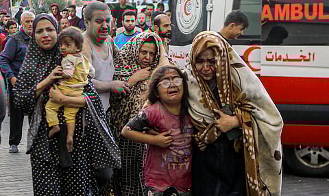 Saudi Arabia Rejects Targeting of Civilians, Forced Displacement of Palestinians