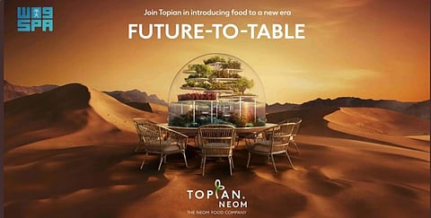 NEOM Launches Food Company Topian