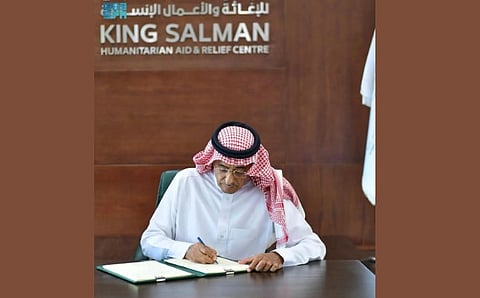 KSrelief Signs Executive Program to Provide Urgent Relief Aid to Sudan