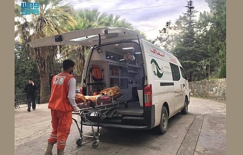 Funded by KSrelief, Minyah Ambulances in Lebanon Carry Out 56 Missions in One Week