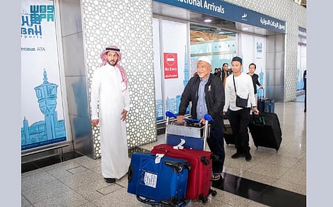 First Batch of Guests of Custodian of Two Holy Mosques Program for Hajj, Umrah and Visit Arrives in Madinah