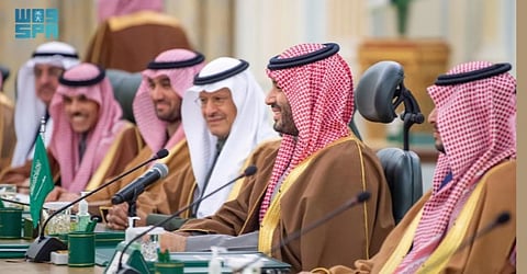 HRH Crown Prince, Bahraini Crown Prince Chair Saudi-Bahraini Coordination Council Meeting