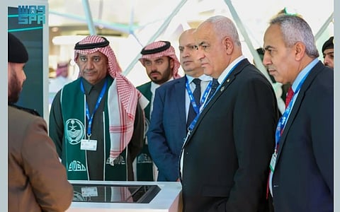 Prince Turki bin Faisal Visits Interior Ministry Pavilion at World Defense Show