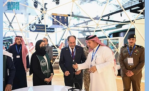 Tunisian Minister of Interior Visits MoI’s Pavilion at the Riyadh World Defense Show 2024